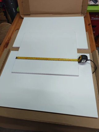 Estantes cocina Delinia madera blanca
