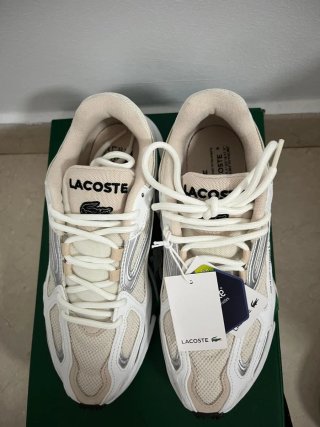 Zapatillas Lacoste Blancas y Verdes