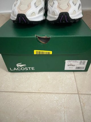 Zapatillas Lacoste Blancas y Verdes