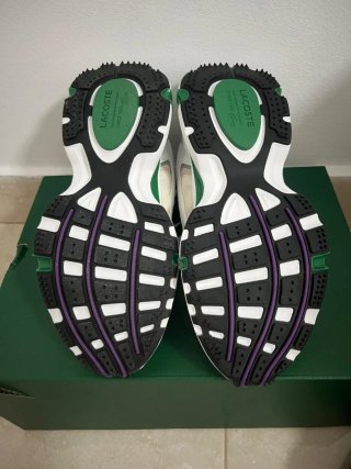 Zapatillas Lacoste Blancas y Verdes