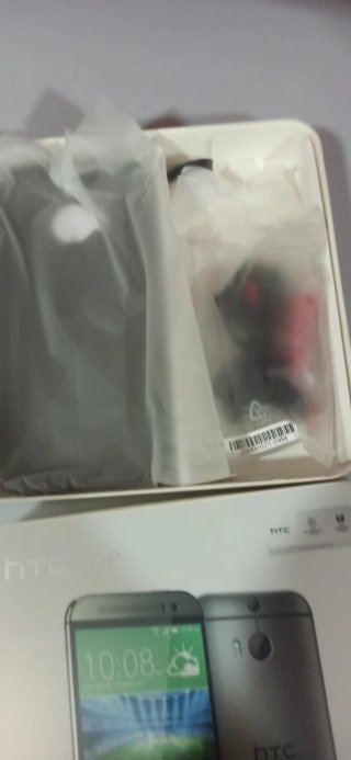 HTC One M8 Caja Original Gris/Plata