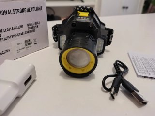 Linterna frontal LED WS 8663