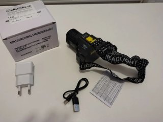 Linterna frontal LED WS 8663