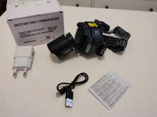 Linterna frontal LED WS 8663