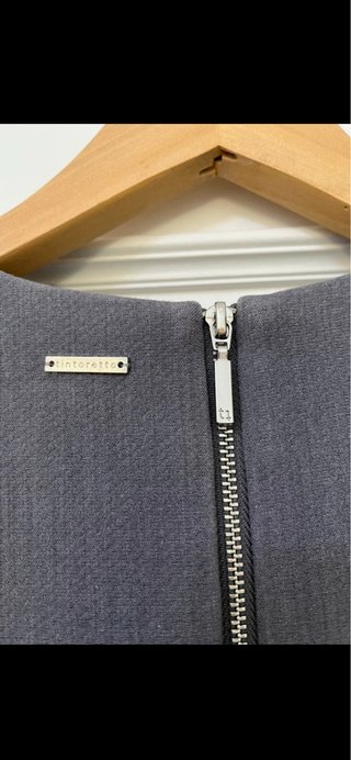Vestido Tintoretto gris