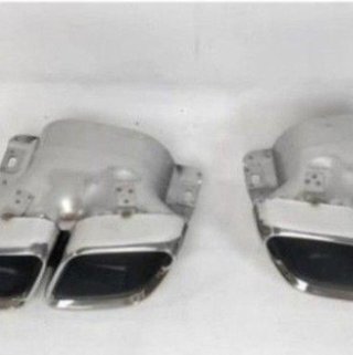 Cola De Escape Mercedes W205 2019 Chrome