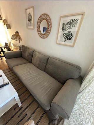 Sofá Erktop 3 plazas gris com chaiselongue