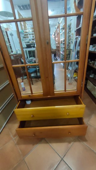 Armario Ropero Organizador de Madera 640513971