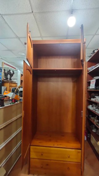 Armario Ropero Organizador de Madera 640513971