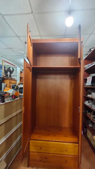 Armario Ropero Organizador de Madera 640513971