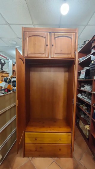 Armario Ropero Organizador de Madera 640513971