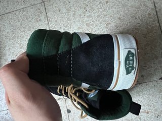Vans SK8-Hi Negras y Verdes
