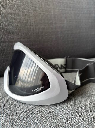 Gafas de esquí Carrera grises y negras