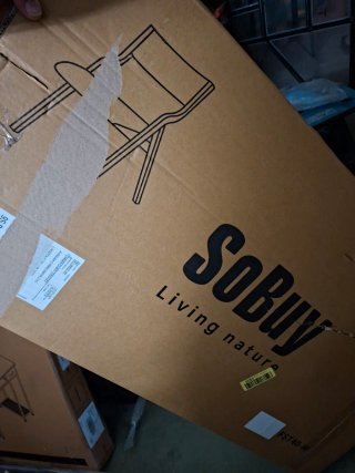 Silla plegable de madera SoBuy