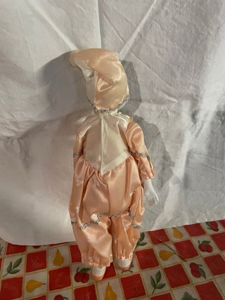 Coppia bambole clown porcellana vintage
