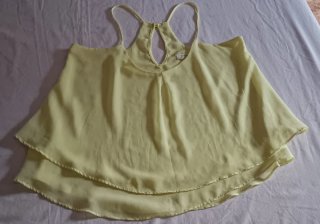1 Top de tirantes amarillo+1 regalo