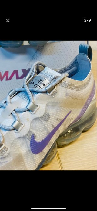 Zapatillas Nike Air VaporMax Morado Blanco