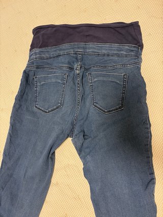 Pantalón Maternidad Tejano Azul Kiabi Talla 36