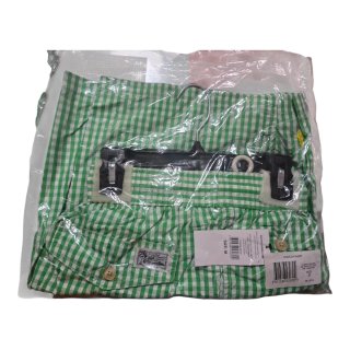 Bañadores de cuadros verde y blanco Original 100%