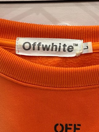 Felpa Off-White Uomo Taglia L