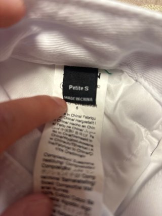 Pantalones Vaqueros Blancos Rotos  NUEVOS