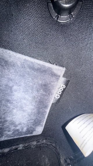 Bolso O bag gris con pelo