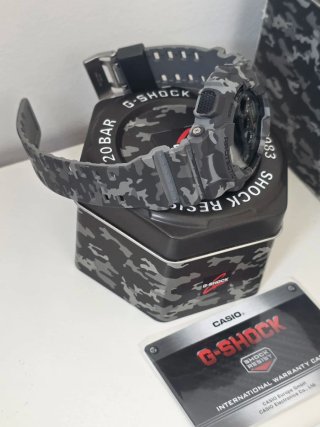 Casio G-Shock GD-120CM-8ER Camo Gris - ¡NUEVO!