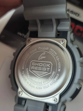 Casio G-Shock GD-120CM-8ER Camo Gris - ¡NUEVO!