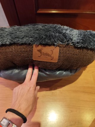 Cama redonda para mascotas suave