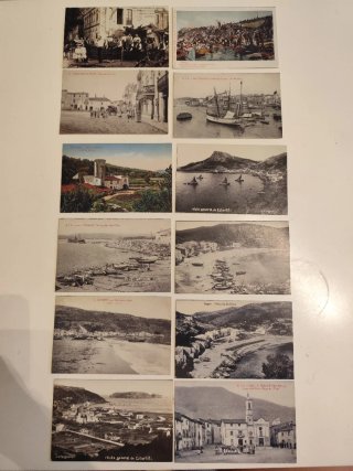 Libro cartoline postali Girona Postals per al Record II