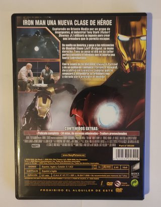 Pelicula Ironman 1