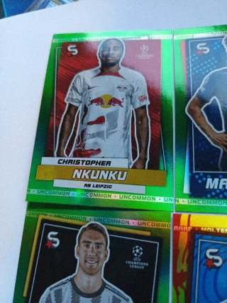 Cromos de fútbol Champions League