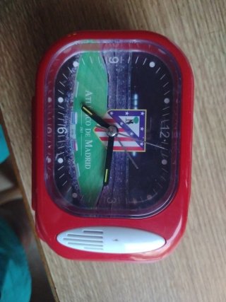 Set Atlético de Madrid: Reloj, Mechero, Cromos