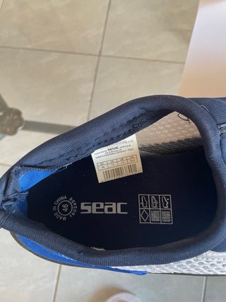 Scarpette da scoglio SEAC blu taglia 46