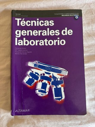 Libros 1ºGS Laboratorio Clínico Biomédico Melilla