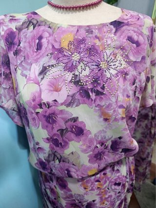 Conjunto floral talla 48
