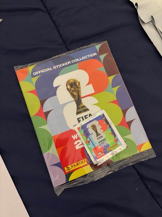 Álbum Panini Mundial 2026 + 2 sobres