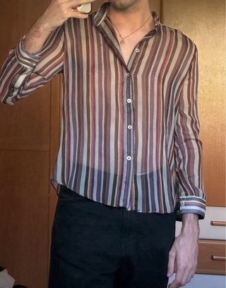 Camisa Zara rayas