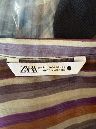 Camisa Zara rayas
