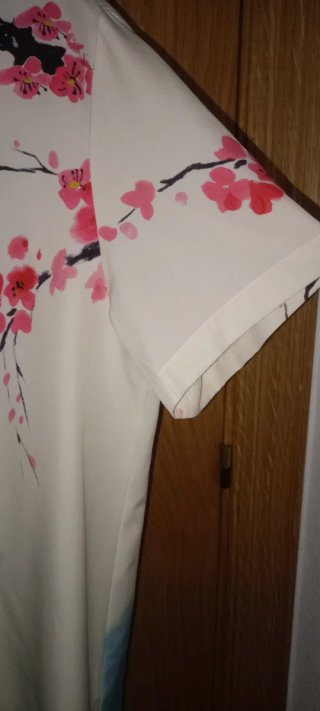 Camisa Estampada Japonesa Talla L
