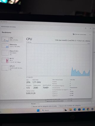 Portátil HP 250 G8 i5 11357/16GB/512GB SSD Nvme