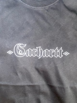 T-shirt Carhartt Preta Tamanho L