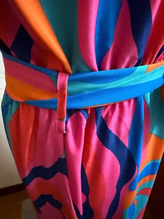 Vestido midi estampado sin estrenar Talla L