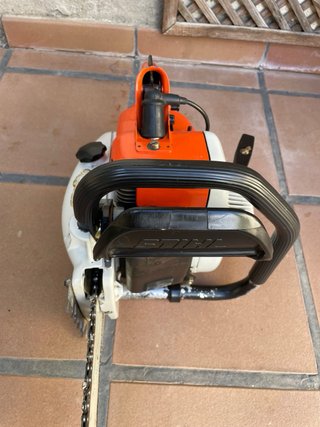 Motosierra Stihl 08 S ELECTRONIC Antigua PROFESIO.