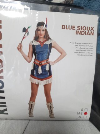 Disfraz India Blue Sioux