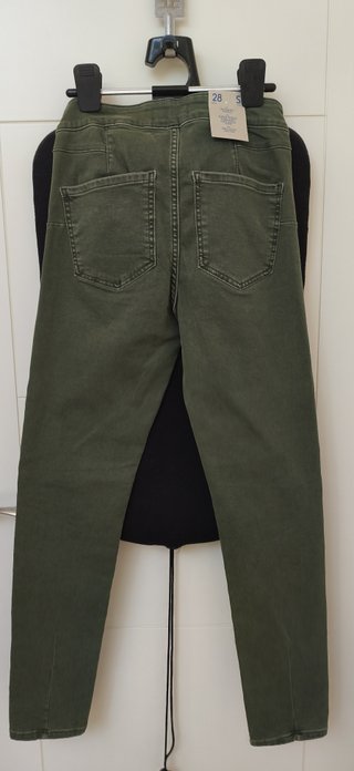 Pantalón verde señora talla S
