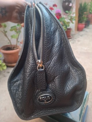 Bolso Tous Piel Negro Elegante