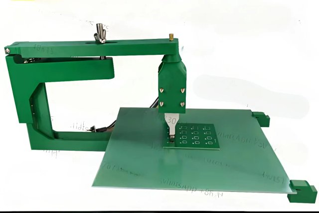 SOPORTE PCB Y SONDA DE PRUEBA