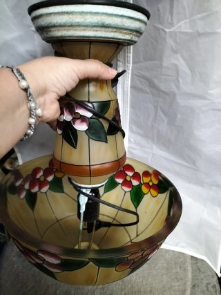 Lámpara de mesa para restaurar