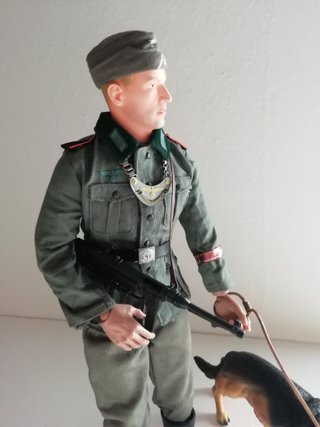 Action Figure 1/6 Polizia Tedesca WW2 con Cane